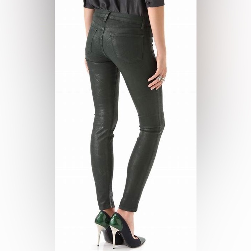 J Brand Coated 811 Mid Rise